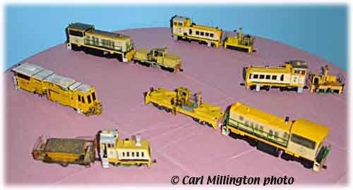Carl Millington's scratch built 
	HOn2.5 Isis fleet