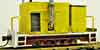 HOn30 brake van with flasher