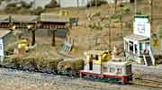 Greg Stephenson's OO9 cane/shire layout