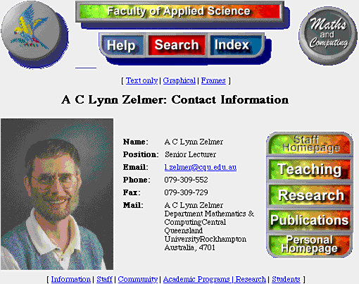 [LZ's Home Page on the new CQU System]