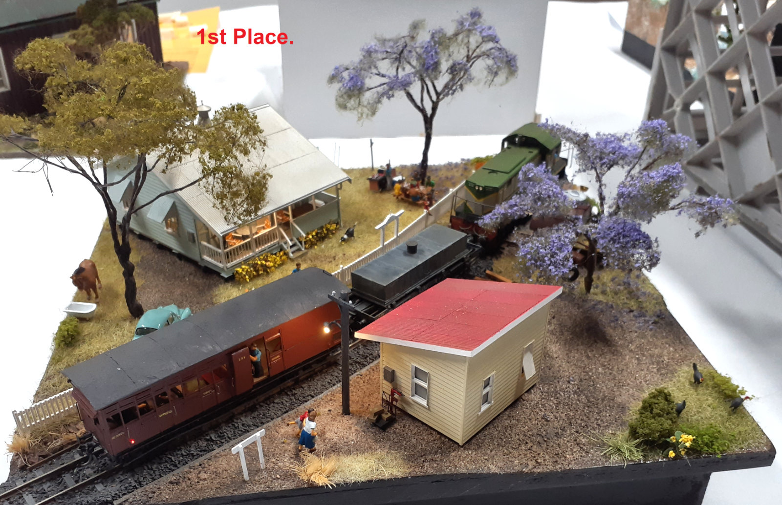Arthur Hayes 1' diorama'