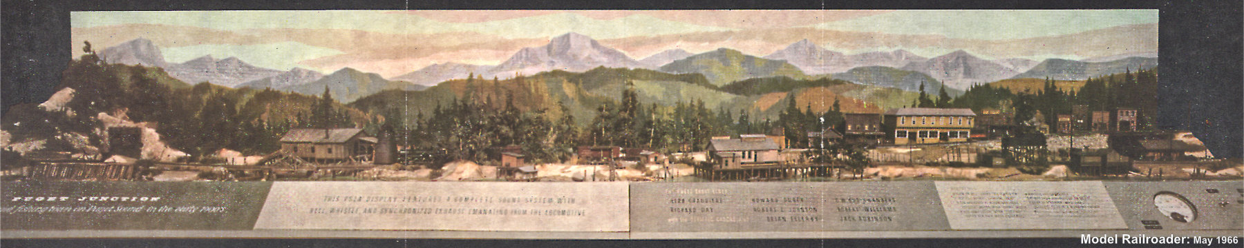 Puget Junction from MR, May 1966